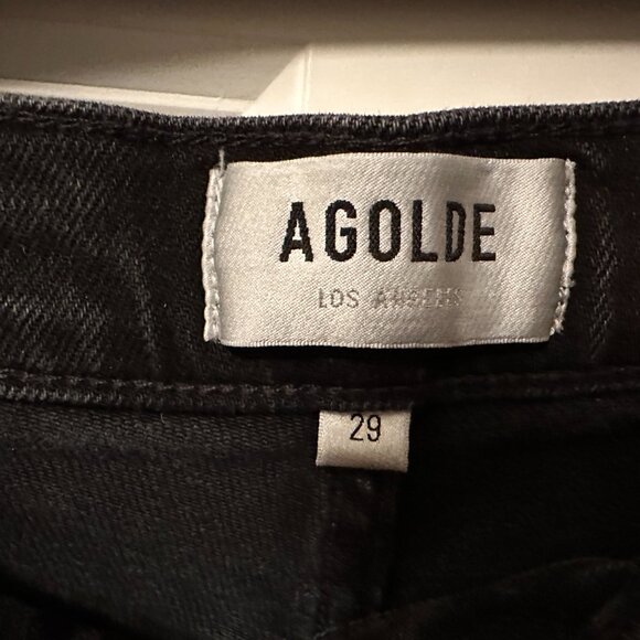 AGOLDE Harper Straight 29 in 'hush' - Picture 4 of 6